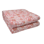 Housse de couette manola rose 240 x 260 cm - mt - mondial tissus