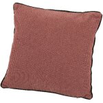 Housse de coussin velours c�tel� rose - mt - mondial tissus