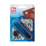Illets et rondelles, 5, 0mm, argent� - prym - mondial tissus