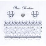 Kit de broderie imitation dentelles - dmc - mondial tissus