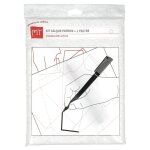 Kit calque patron 4 films + 1 feutre mt - mondial tissus