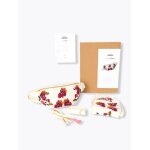 Kit couture - banane roxanne brod�e double gaze fleurie - promod couture - promod couture - mondial tissus ...