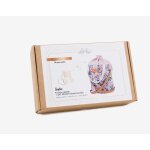 Kit couture diy - sac tricot liberty �cru - com'1 id�e - mondial tissus