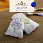 Kit crateur point de croix sachets parfums dmc - dmc - mondial tissus