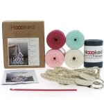 Kit crochet - sac granny square multico - hoooked - hoooked - mondial tissus