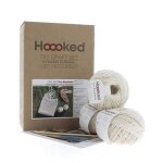 Kit crochet - sac tote bag trogir �cru - hoooked - hoooked - mondial tissus