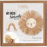 Kit dcorations naturelles enfant - graine crative - mondial tissus