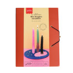 Kit diy bougie torsades - la petite picerie - la petite epicerie - mondial tissus