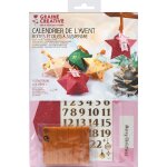 Kit diy - calendrier de l'avent �toiles � suspendre - graine cr�ative - mondial tissus