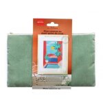 Kit diy - mon canevas au demi - point de croix - la petite picerie - la petite epicerie - mondial tissus ...