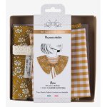 Kit diy - col claudine amovible claire liberty - com'1 ide - mondial tissus