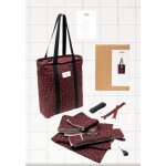 Kit diy couture - sidonie sac cabas l�opard bordeaux - promod couture - promod couture - mondial tissus ...