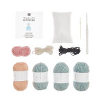Kit diy - crochet doudou éléphant ricorumi - rico design - rico design - mondial tissus Kit diy - crochet doudou éléphant ricorumi - rico design - rico design - mondial tissus