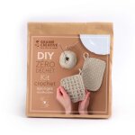 Kit diy crochet zro dchet - ponges rutilisables - graine crative - mondial tissus