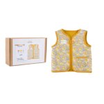 Kit couture diy - gilet berger enfant appoline x liberty fabrics - com'1 ide - mondial tissus