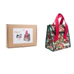 Kit couture diy - sac lunch box x liberty vert - com'1 ide - mondial tissus