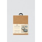 Kit dmc mindful crochet sous verre - dmc - mondial tissus