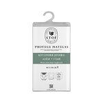 Kit literie jetable - alse 90 x 190 cm + 1 taie 60 x 60cm - stof - mondial tissus