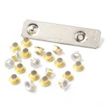 Kit oeillets simples blanc 4 mm - bohin - mondial tissus