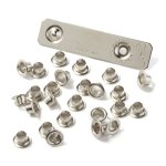 Kit oeillets simples nickels 4 mm - bohin - mondial tissus