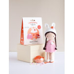Kit les panoplies de lulu � crocheter : lulu f�te les fleurs - mondial tissus