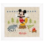 Kit au point compt disney  l'aventure - mondial tissus