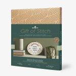 Kit point de croix - home sweet home - gift of stitch - dmc - mondial tissus