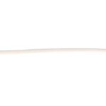 Lacette simili cuir 3mm blanc au mtre - mondial tissus