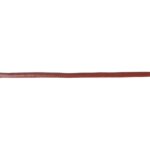 Lacette simili cuir 3mm marron au mtre - mondial tissus