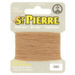 Laine saint pierre pour repriser / broder 260 beige rose - st. pierre - mondial tissus