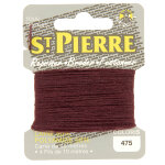 Laine saint pierre pour repriser / broder 475 bordeaux fonc� - st. pierre - mondial tissus