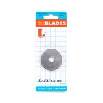 Lame pour cutter rotatif 45mm - coupe droite - mondial tissus