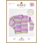 Brochure leaflet dmc gilet enfant knitty pop - dmc - mondial tissus
