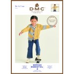 Brochure leaflet dmc gilet enfant merino essentiel - dmc - mondial tissus