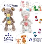 Livre 8 motifs animaux - dmc - mondial tissus