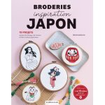 Livre broderie inspirations japon - les ditions de saxe - mondial tissus