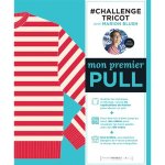 Livre challenge tricot : mon premier pull - mondial tissus