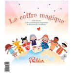 Livre le coffre magique conte  crocheter - phildar - mondial tissus