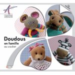 Livre doudous en famille au crochet - mondial tissus
