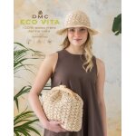 Livre raphia book 2 - sacs et chapeau - 6 projets - dmc - mondial tissus