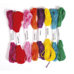 Lot 8 echevettes mexicain 7m - graine cr�ative - mondial tissus