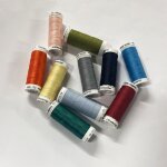 Lot surprise 10 fils 200m gtermann & mettler - gtermann - mondial tissus