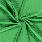 Maille jacquard fine effet tricot vert - mondial tissus
