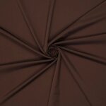 Maille lycra stretch maillot de bain unie marron chocolat - mondial tissus