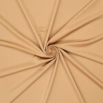 Maille lycra stretch maillot de bain unie caramel - mondial tissus