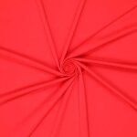 Maille lycra stretch maillot de bain unie rouge - mondial tissus