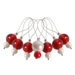 Marqueur de maille perle amaranthe zooni - knit pro - knit pro - mondial tissus