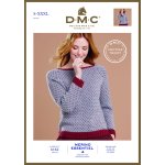 Modle merino essentiel 4 pull plumetis femme - dmc - mondial tissus