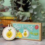 Mini kit point de croix the crafty kit compagny pour la beaut� - mondial tissus