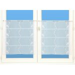 Modulable organza brod oiseau gris 60 cm - mondial tissus